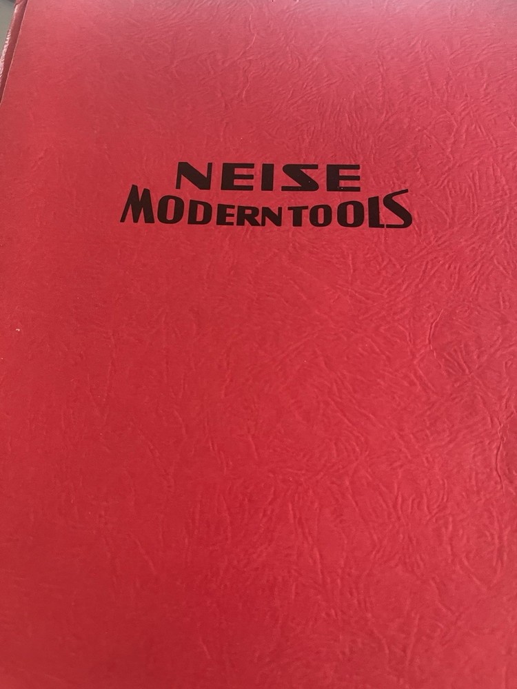 Neise Modern Tools  Catalog