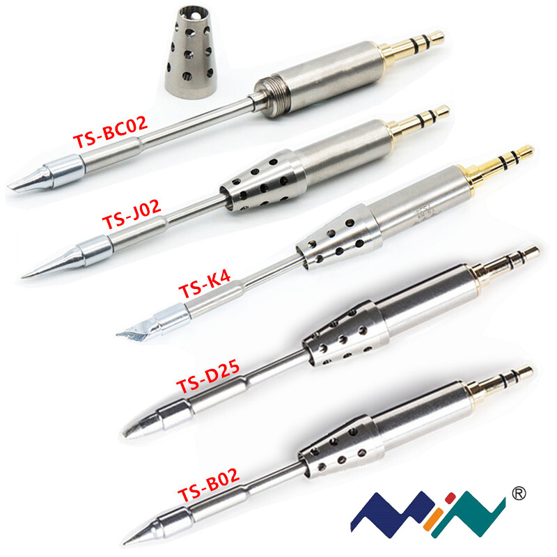 Miniware B02 K4 J02 D25 BC02 Tips TS80 TS80P Digital Soldering Iron Replacement