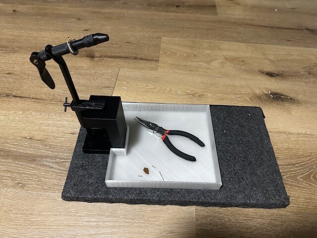 Fly Tying Vise Riser Mount