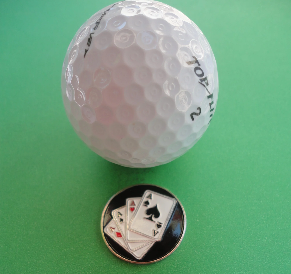 4 Aces Ball Marker