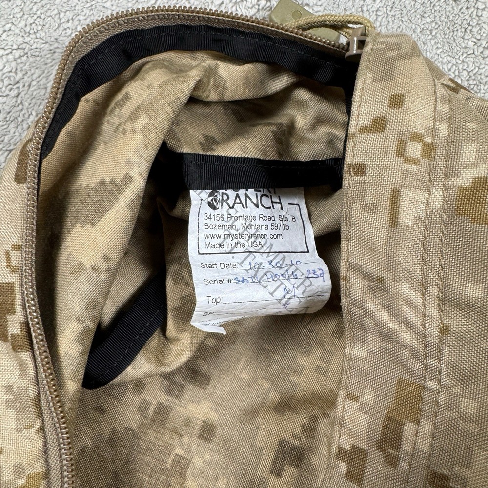 Mystery Ranch SATL Assault Pack (M, AOR1)