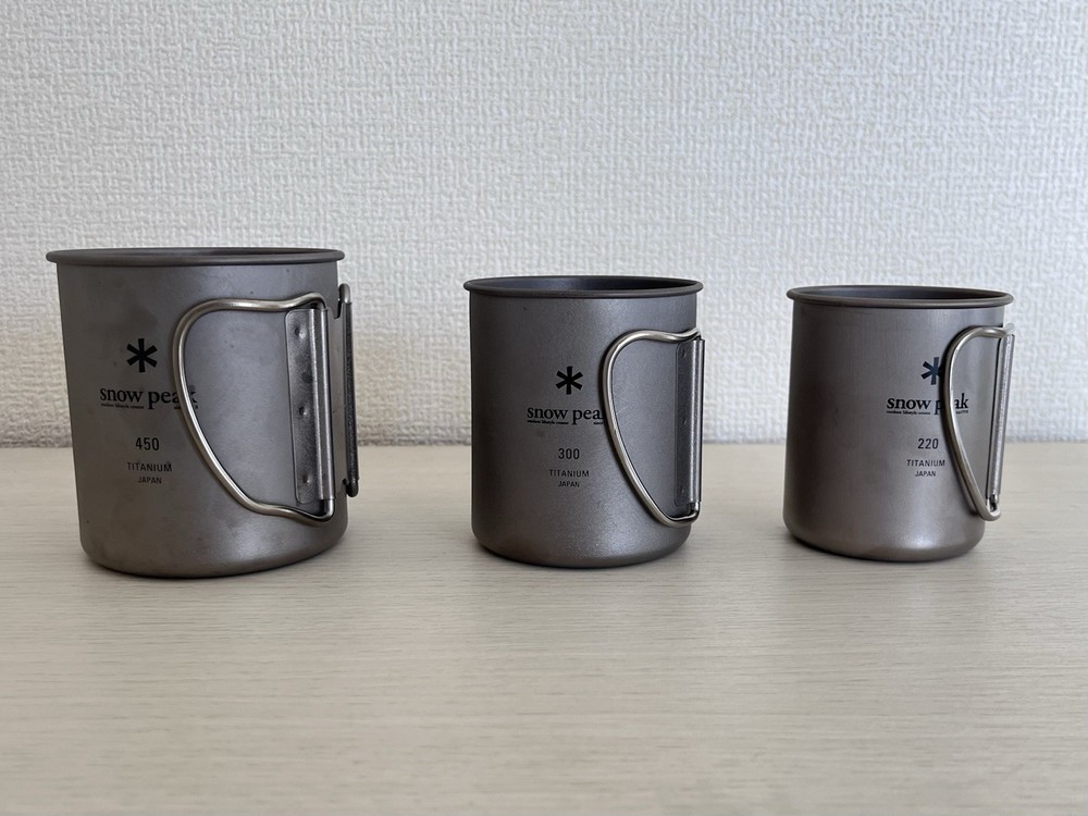 Snow Peak Titanium Single Mug 300