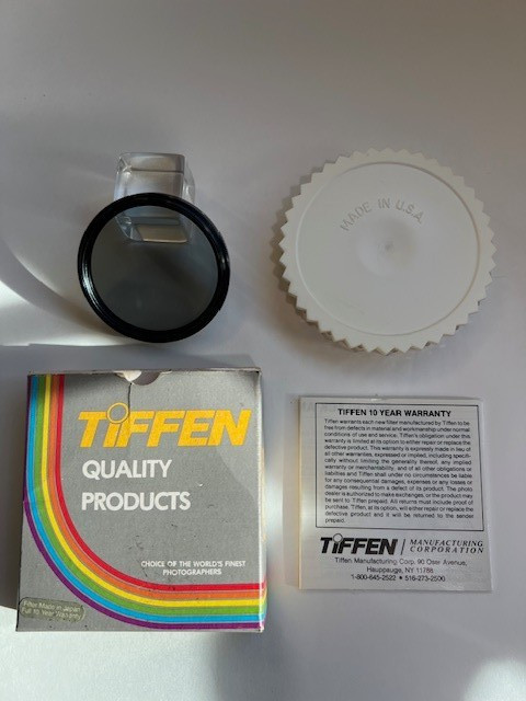 Tiffen 52mm Cicular Polarizer Camera Lens Filter