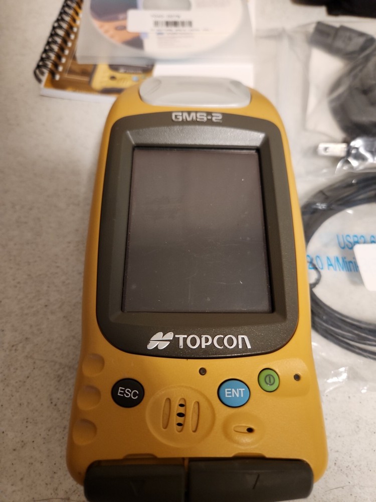 TOPCON GMS-2 GIS /w Charger, Accessories,