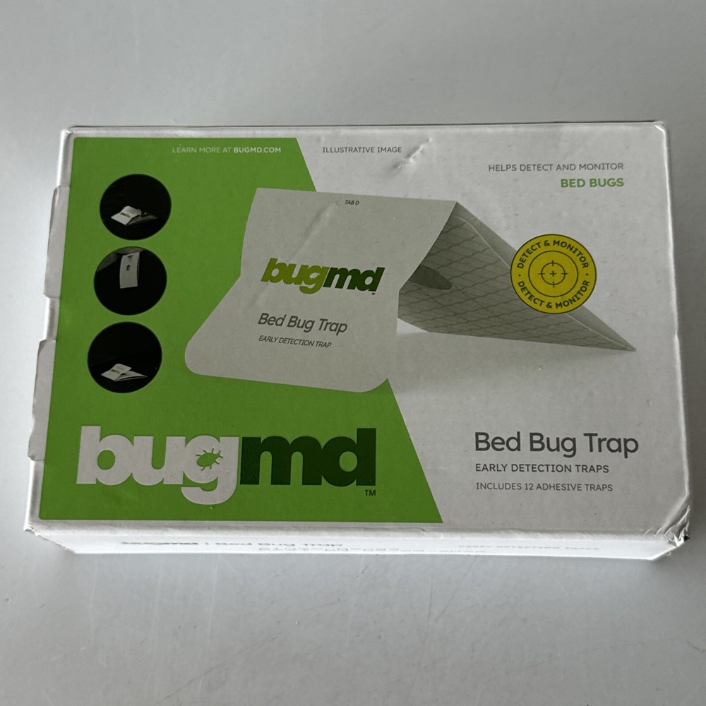 - Bed Bug Traps (12 Pack) - Bed Bug Interceptors, Bed Bug Prevention, Glue