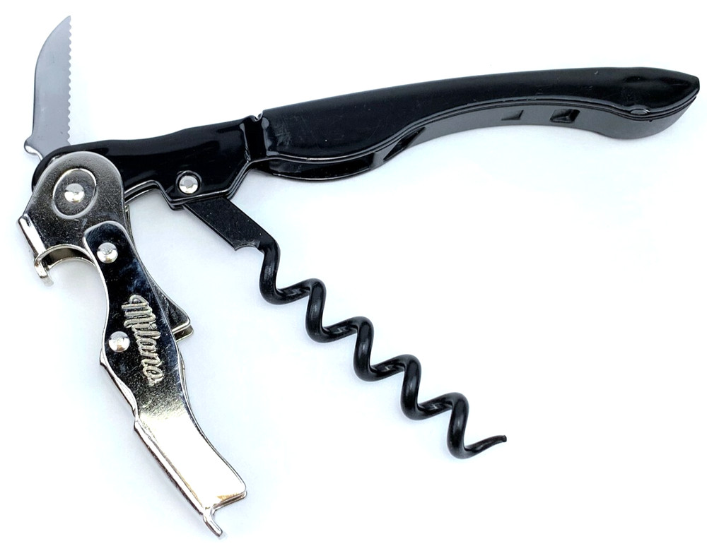 Lot Alessandro Mendini Milano Basic Pocket Corkscrew, Wine Opener, Bottle Opener