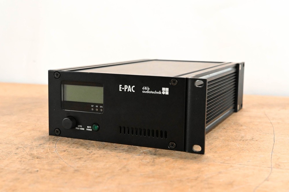 d&b audiotechnik E-PAC Single-Channel Power Amplifier Controller CG01V51