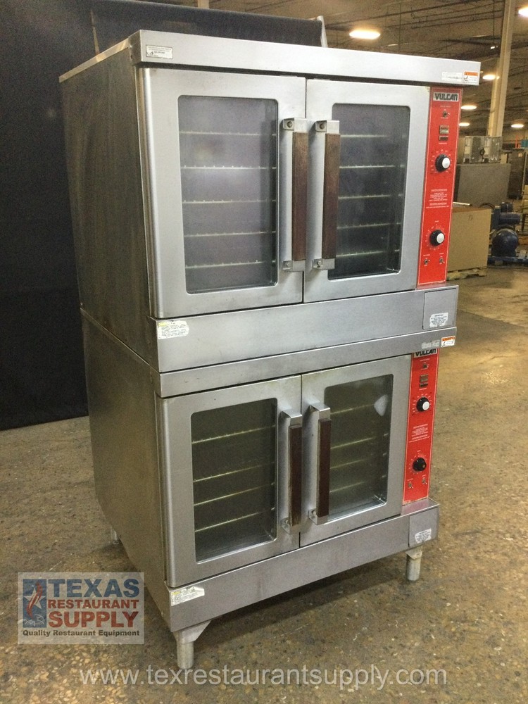 Vulcan VC6GD-9 Gas Double Stack Full Size Convection Oven