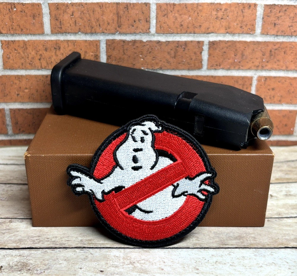 Tactical Morale Patch - Ghostbusters Patch - Hook Loop Embroidered Patch
