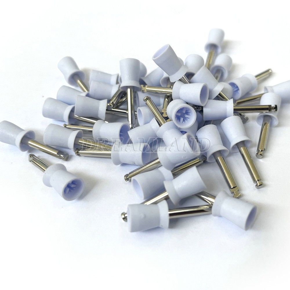 100PCS Dental Prophy Teeth Polishing Cups Cup Latch-Type Rubber