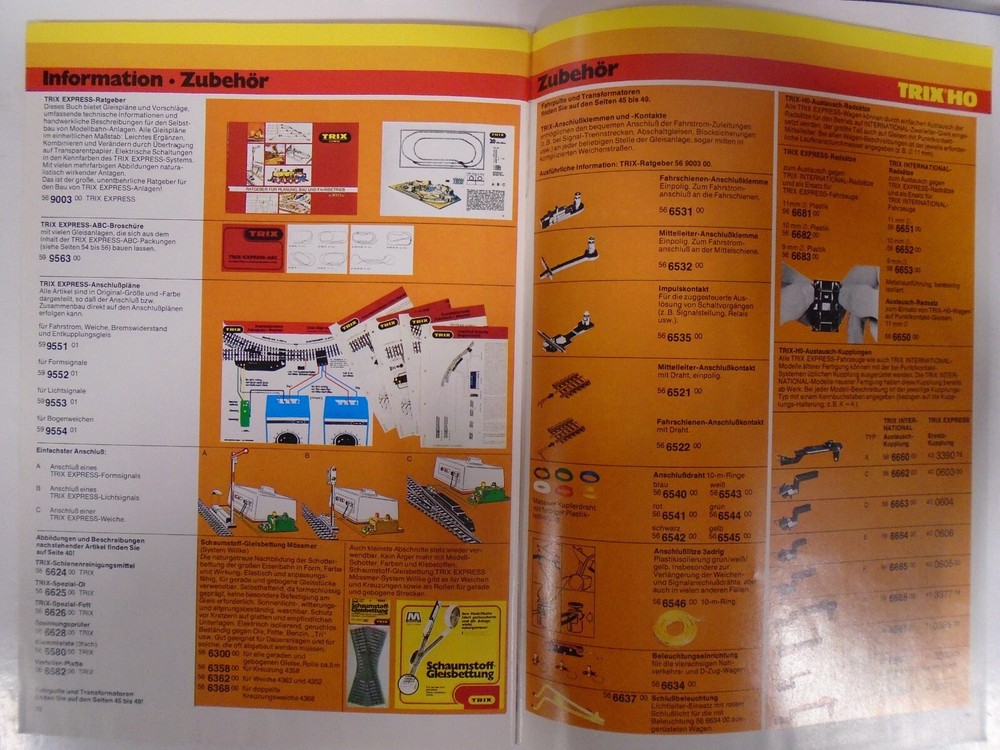 TRIX 1978/79 TRAIN CATALOG