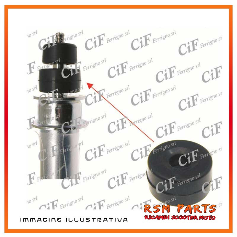2004 Piaggio Liberty Rst 200 Rear Shock Lower Buffer 6486#80