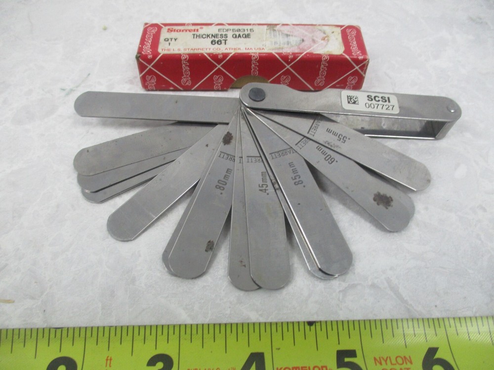 STARRET 66T THICKNESS GAGE, V0443