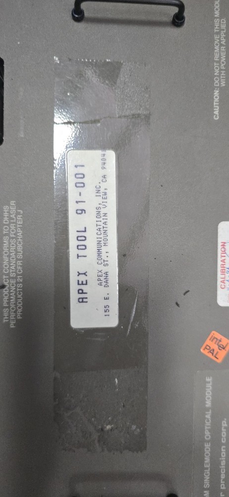 LASER PRECISION TD-2000 OTDR Optical Time Domain Reflectometer Fiber Testing