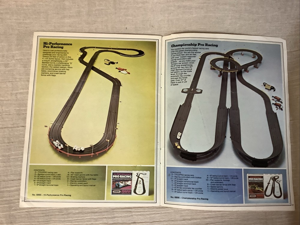 VINTAGE 1972-1973 TYCO CATLOG TRAINS RACING SYSTEM