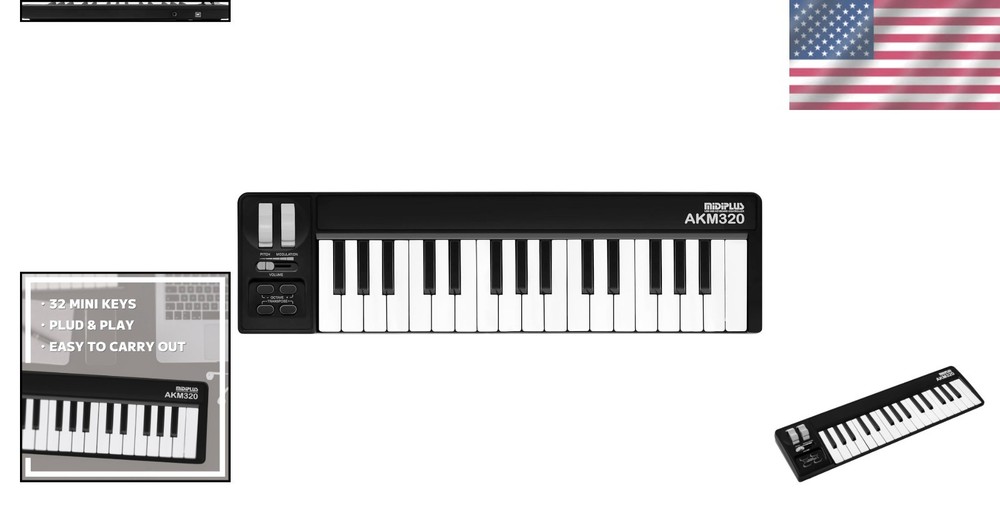 Beginner MIDI Keyboard Controller - 32 Keys