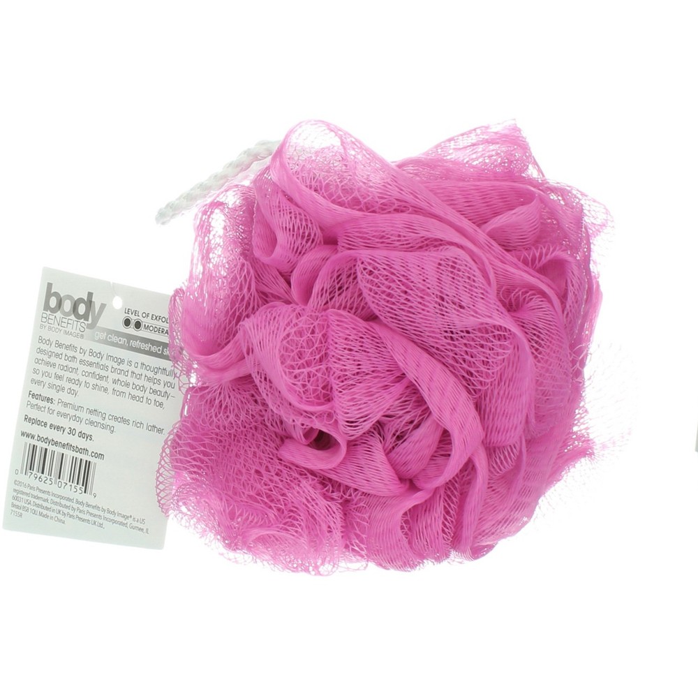 2 Pack Body Benefits By Body Image Net Bath Pouf