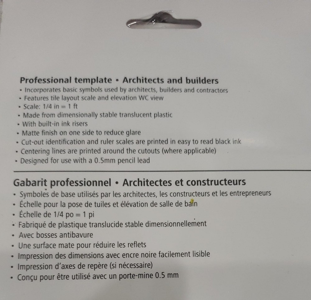 Staedtler 977125 Architect & Builder Template