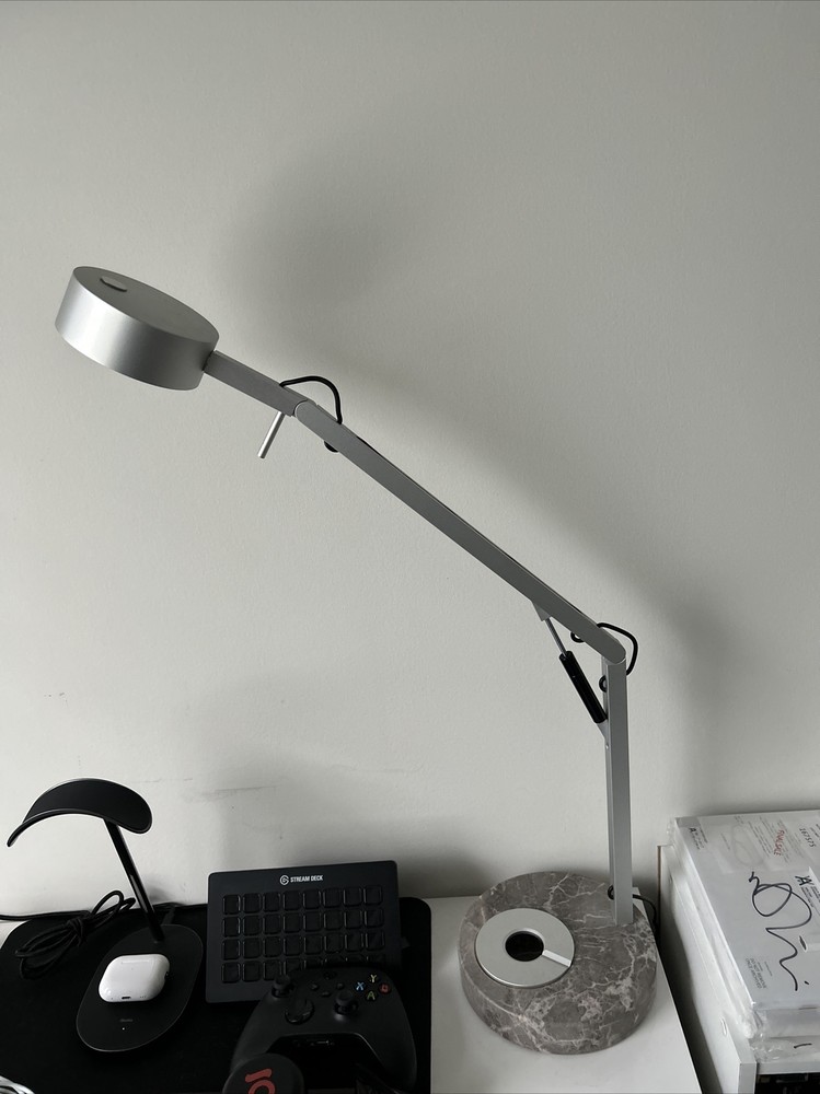 Houseplant Strut Lamp, Silver