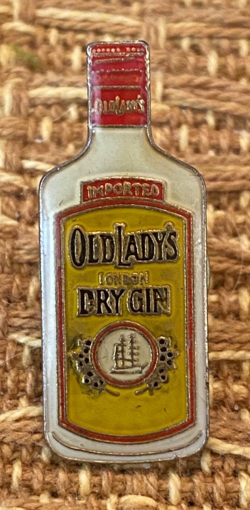 LIQUOR PINS - OLD LADY DRY GIN PIN