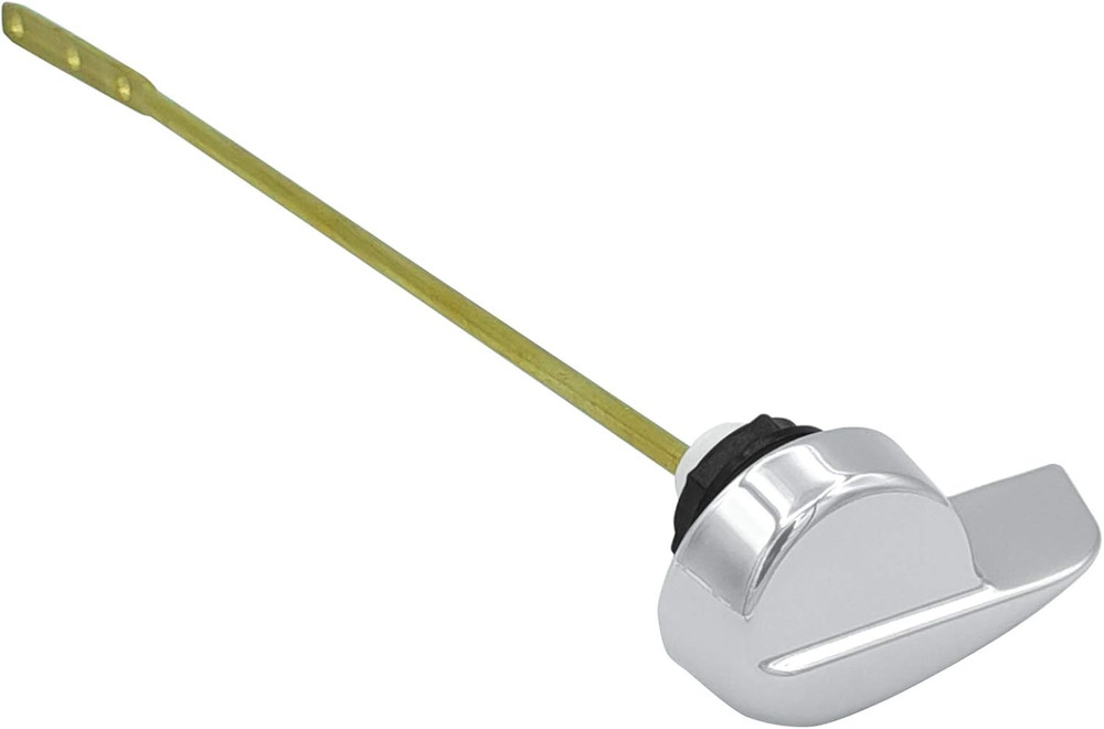 Side Mount Toilet Handle Replacement Kit with Stainless Steel Handle, Chain Trip