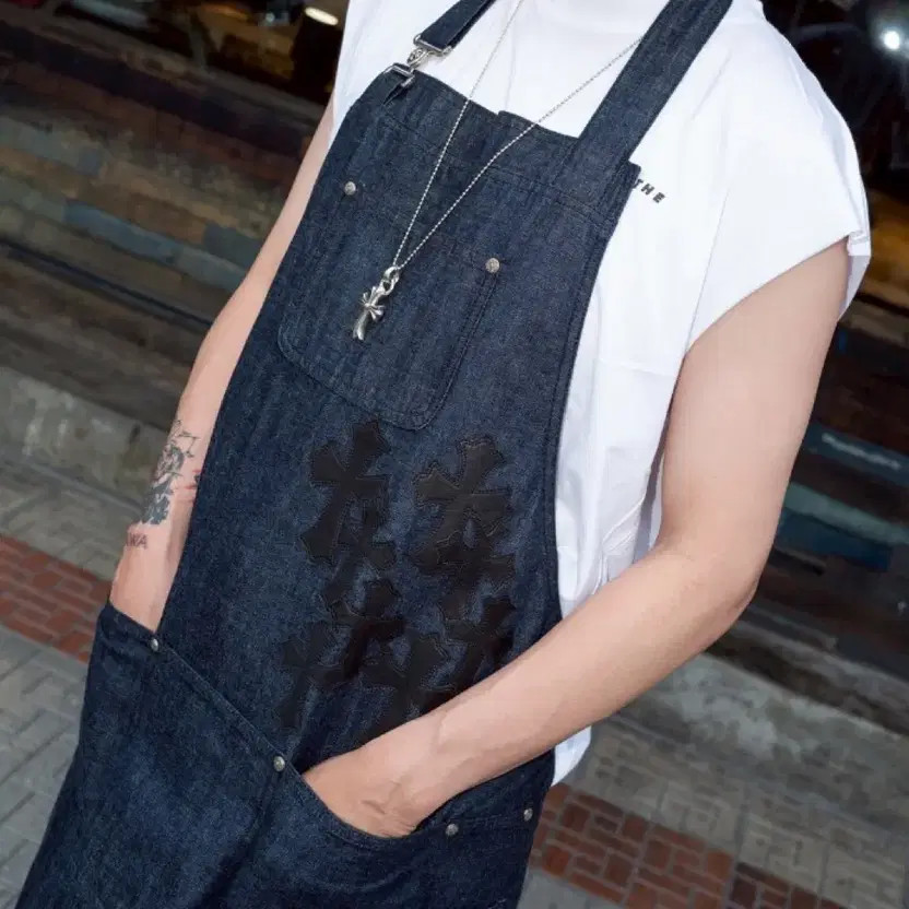 Chrome Hearts Denim Apron