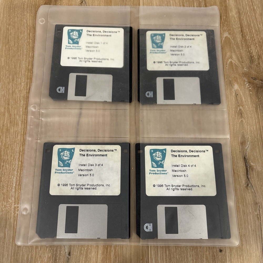 Tom Snyder Decisions Decisions: The Environment - Mac Discs & Accessories