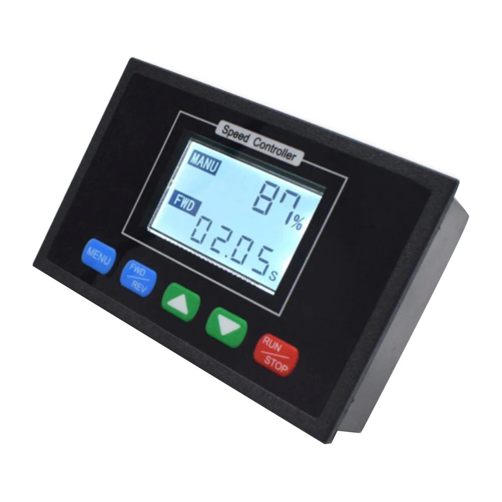 12V-48V PWM Motor Controller 40A w/ Timer Forward Reverse LCD Slow Start Stop