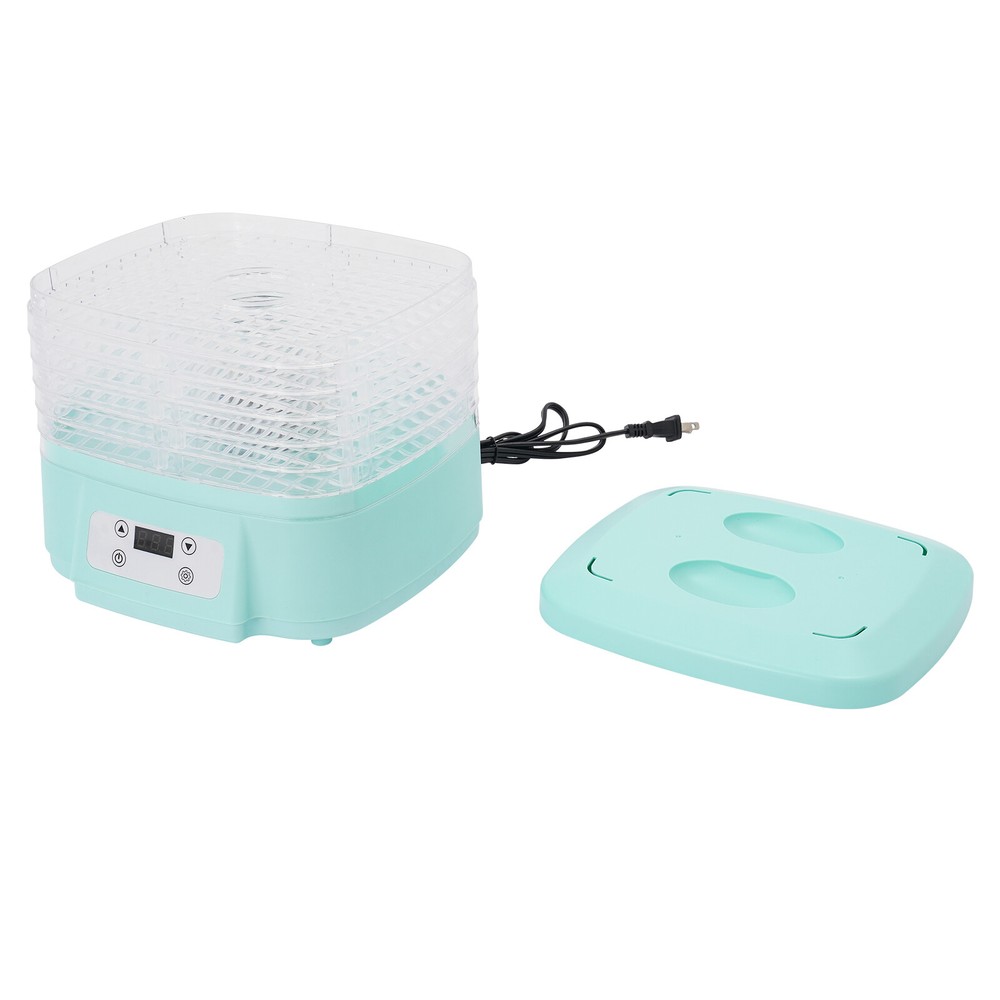 6-Tier Food Dehydrator Machine with Adjustable Temperature and Timer