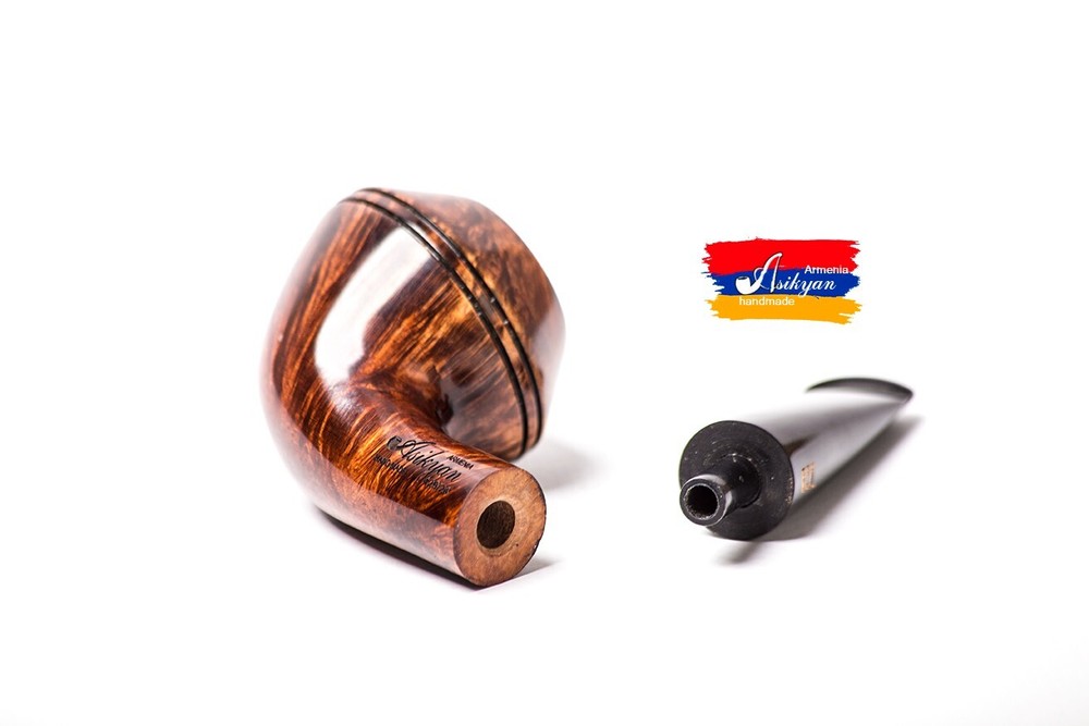 Asikyan Pipe #429/24 Rhodesian Smooth Hand Made