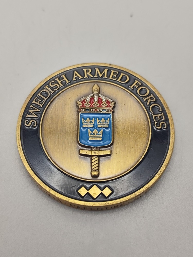 Swedish Armed Forces Challenge Coin