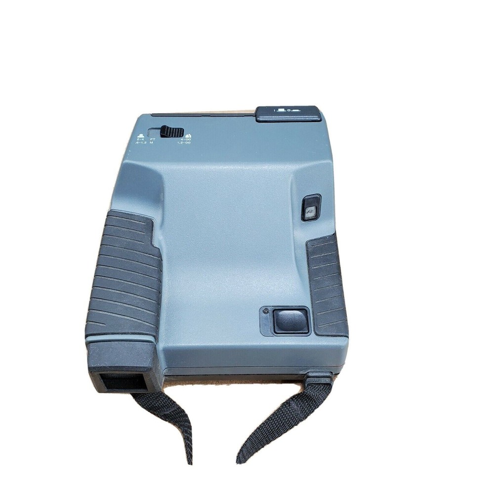 Polaroid Impulse Instant Camera Gray w/ Built-in Flash and Strap