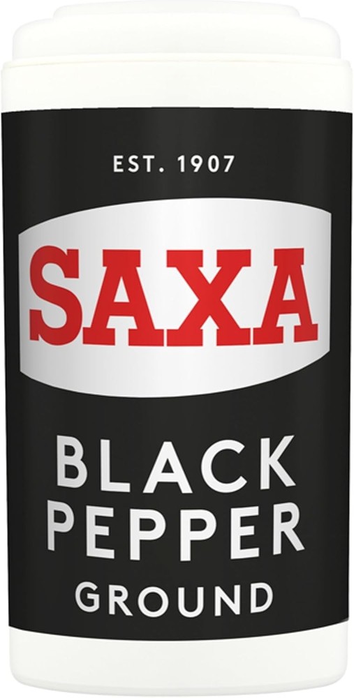 Saxa, Ground Black Pepper, 25g