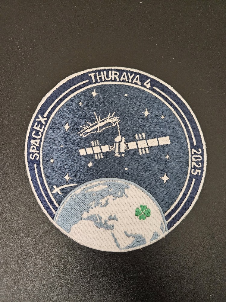 SpaceX Thuraya-4 Employee Mission Patch