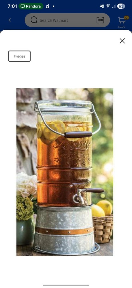 Liberty Glassware Beverage Dispenser