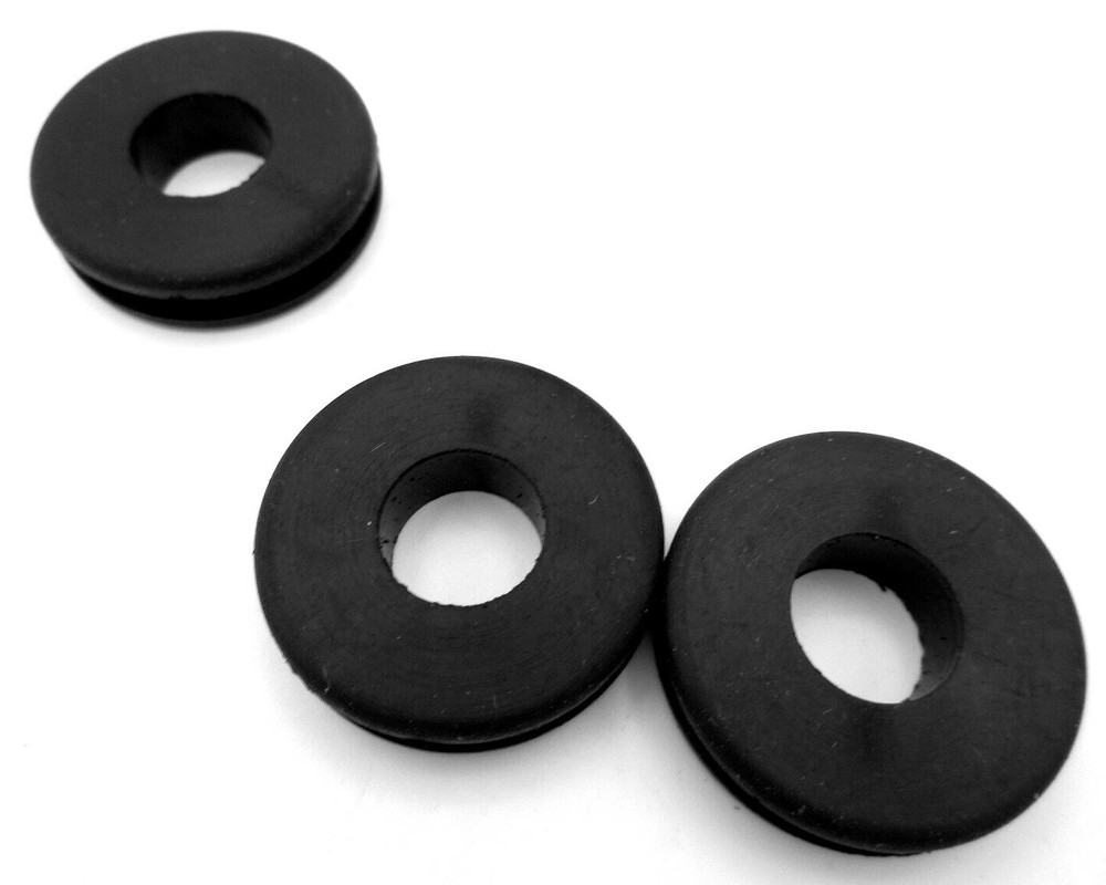 Rubber Grommet, Fits 1" Round Hole, Fits 1/8" Thick Material, Has 1/2" ID