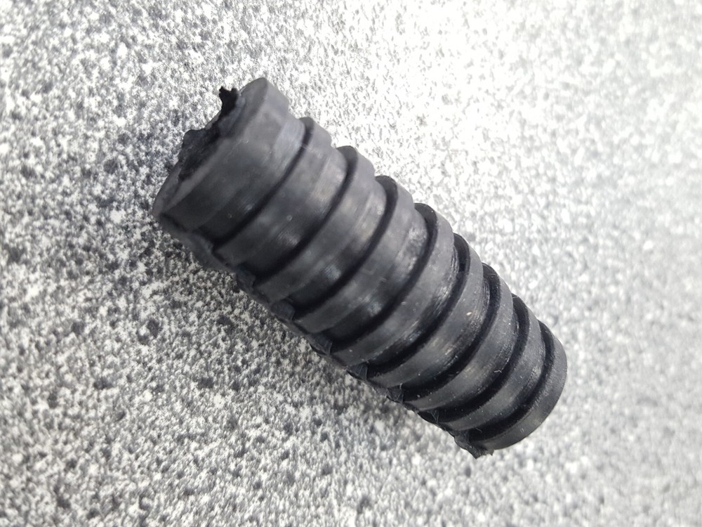 Round Push On Motorcycle Gear Lever Toe Spigot Rubber