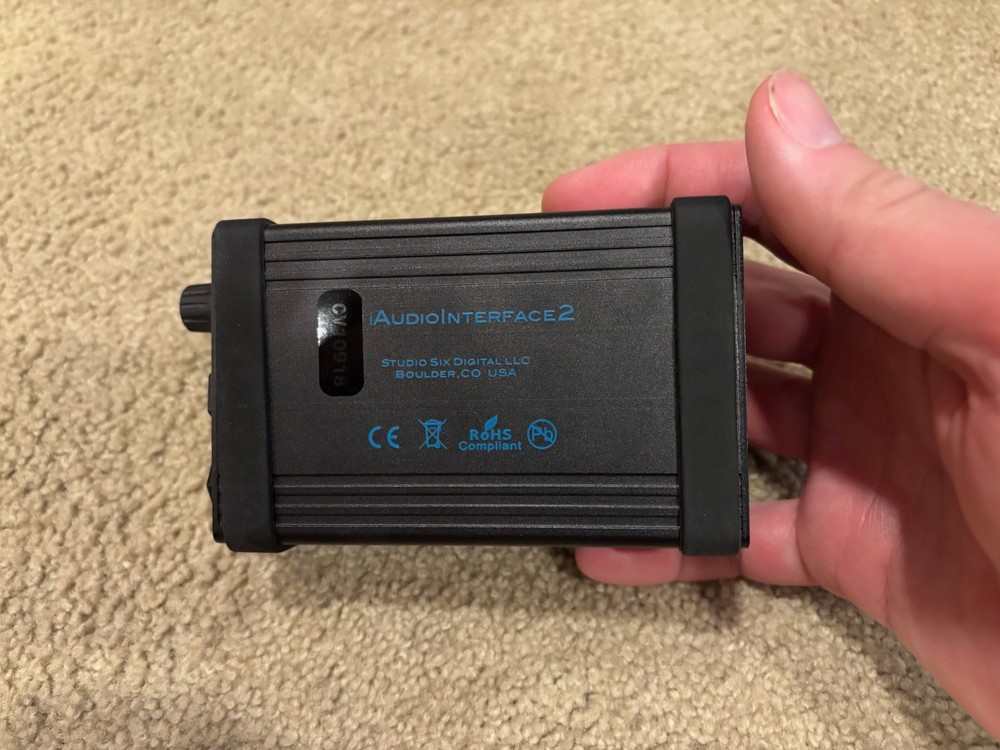 Studio Six Digital iAudioInterface 2 – iOS Measurement System 48v Phantom