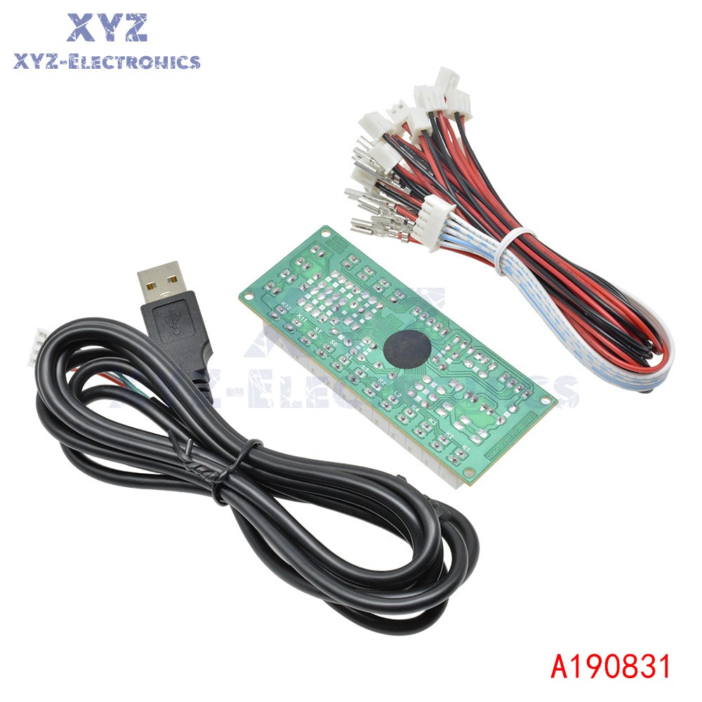 Zero Delay Arcade USB Encoder PC to Joystick Button For MAME Fight Stick Control