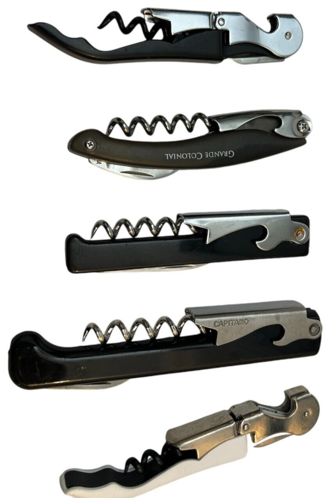 Professional Waiter Corkscrew Wine Openers Set (5 PCS)
