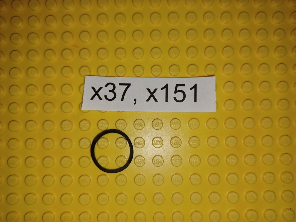 10 non-Lego Replacement Rubber Bands x37 & x151