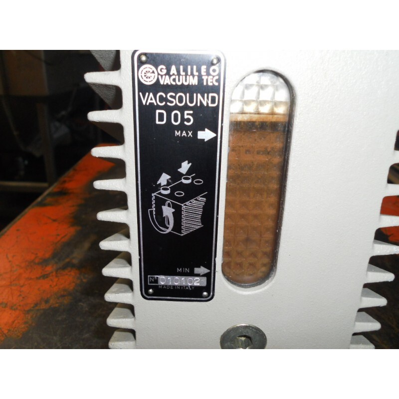 ROTARY VANE VACUUM PUMP GALILEO VACUUM VACSOUND
