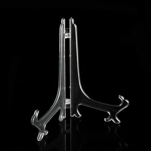 Folding Card Stands(10 Pack) Crystal Clear by Pro-Tec Accessories