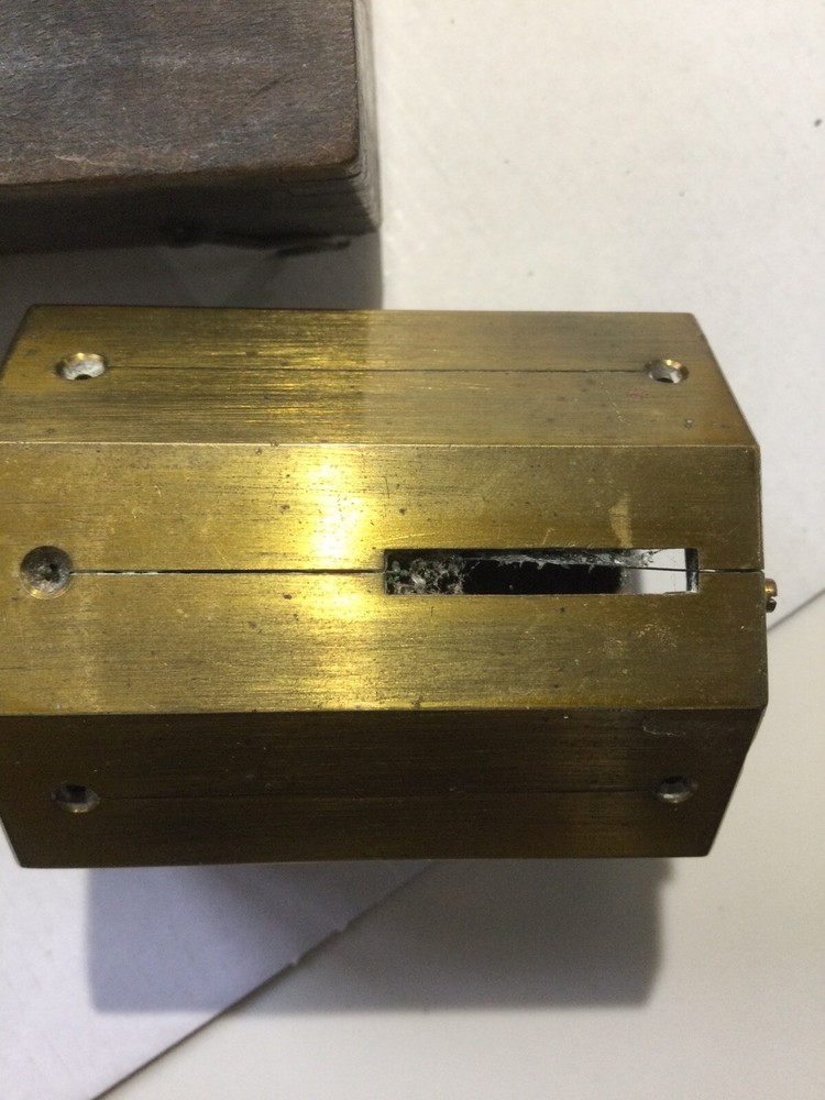 vintage brass instrument Optical Square Setting Out Tool