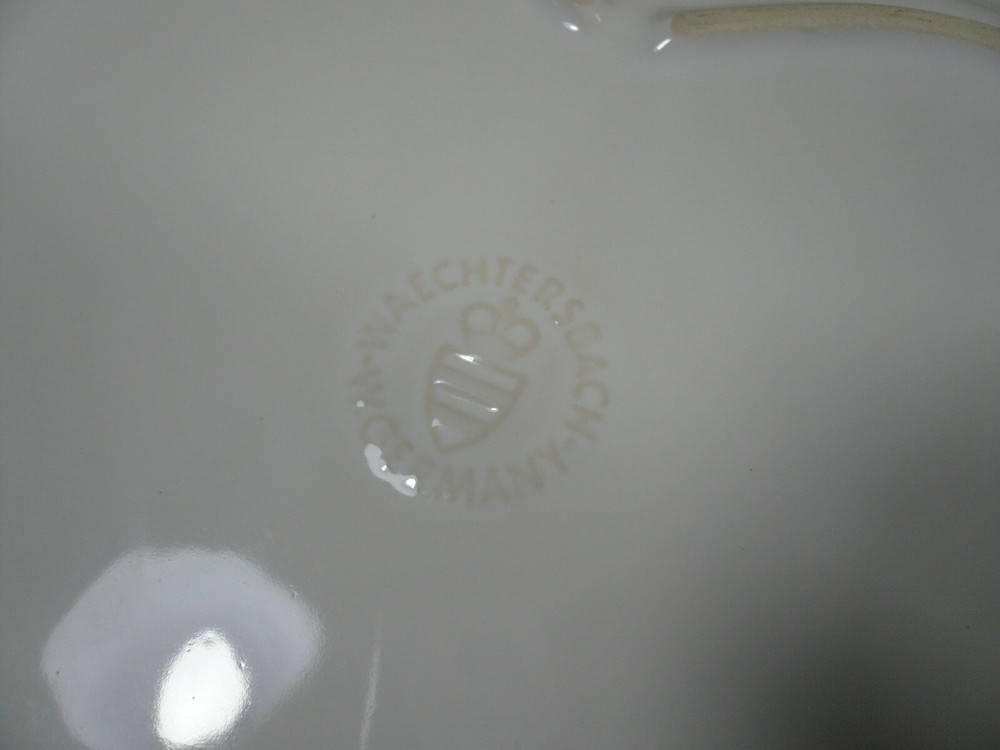 Weachtersbach Germany Heart Shaped Divided Candy Nut Dish