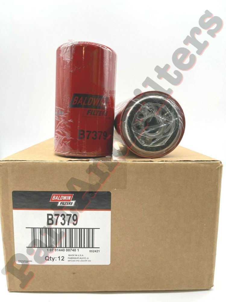 Baldwin B7379 Lube Spin-On Filter (Pack of 12)
