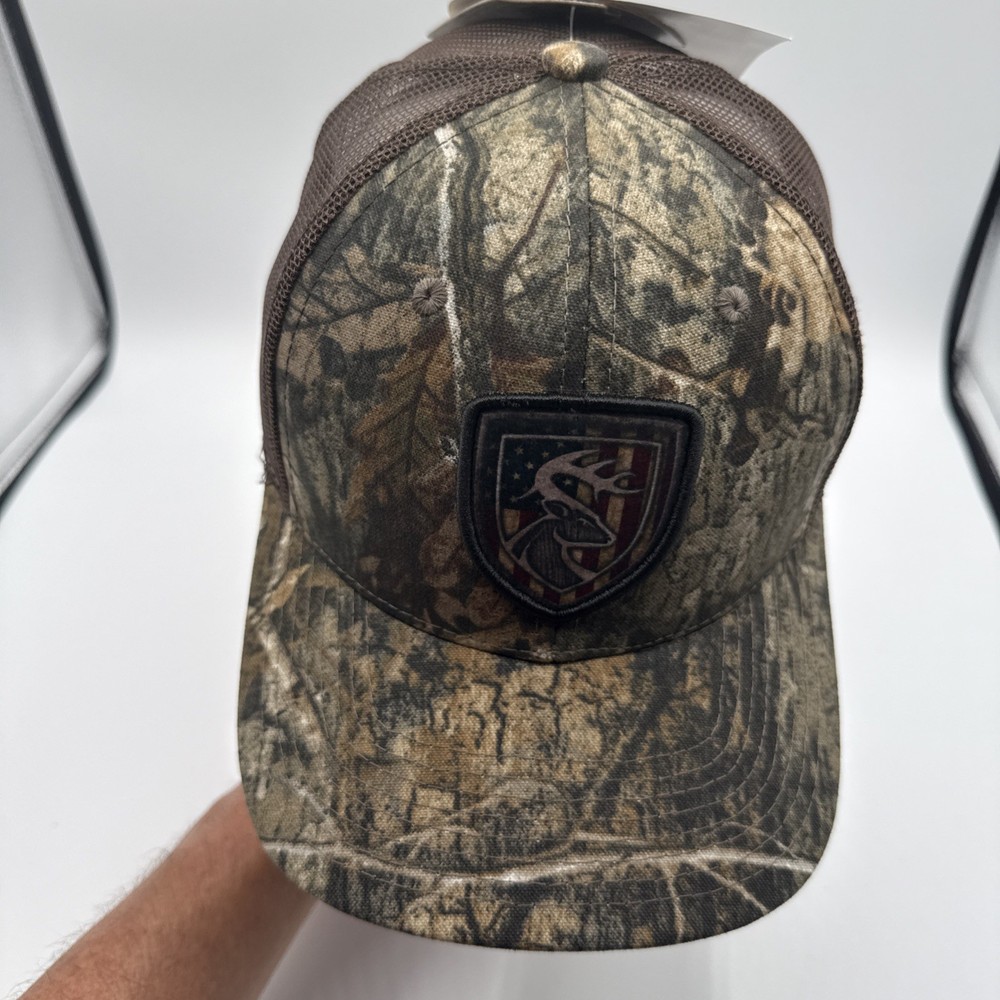 NON-TYPICAL BY DRAKE WATERFOWL AMERICANA SHIELD PATCH CAP