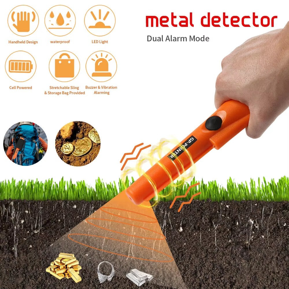 HandHeld Metal Detector Gold Digger Hunter Sensitive Tester Waterproof
