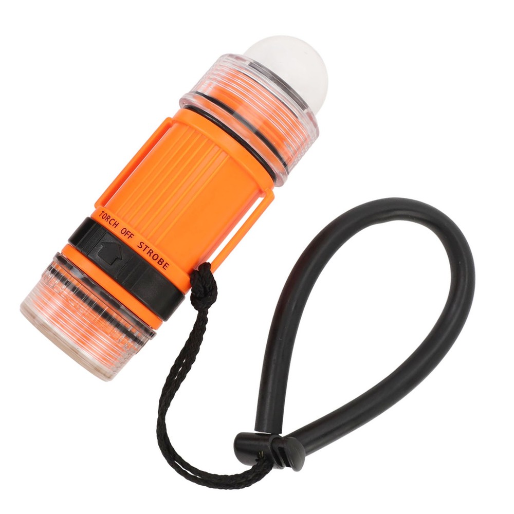 Waterproof Dive Strobe Flashlight High Brightness LED For Underwater Advent RAVV