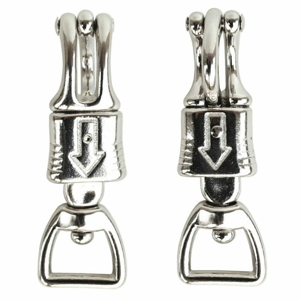 2 packs Panic Snap Square or Round Swivel 1" By 4-1/2 "